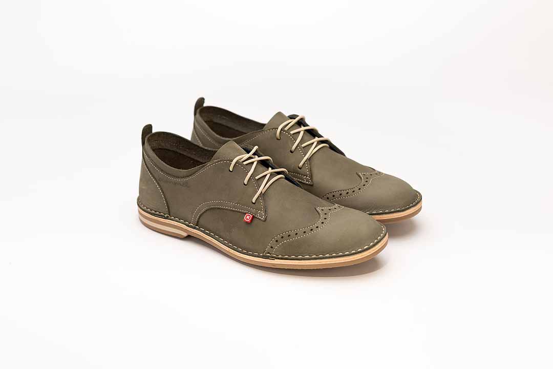 Akina Olive - thin sole