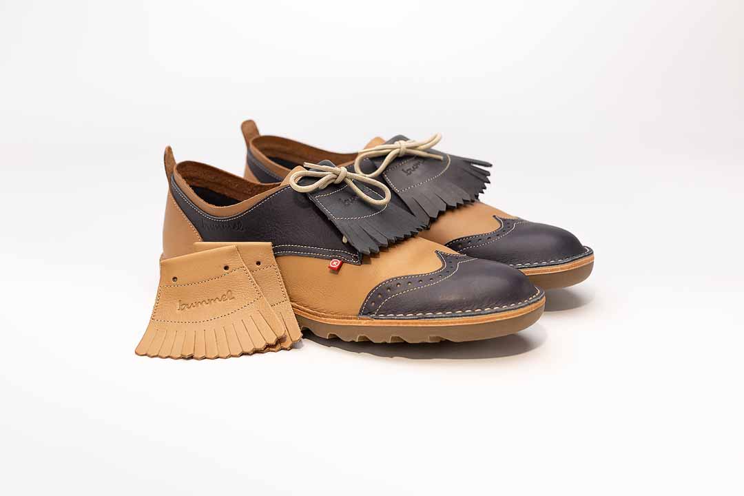 Akina Indigo-Beige - GOLF - Rugged Sole