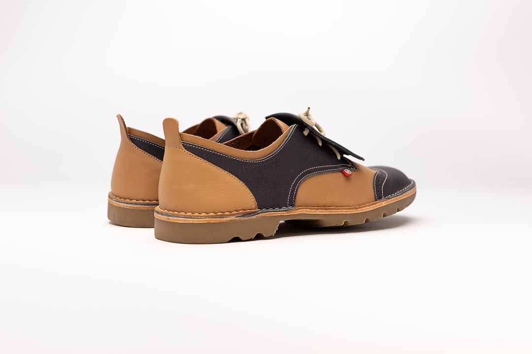 Akina Indigo-Beige - GOLF - Rugged Sole