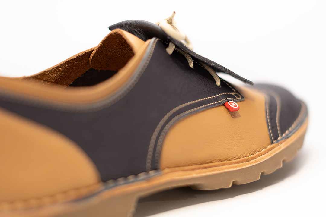 Akina Indigo-Beige - GOLF - Rugged Sole
