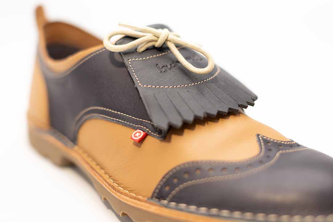 Akina Indigo-Beige - GOLF - Rugged Sole