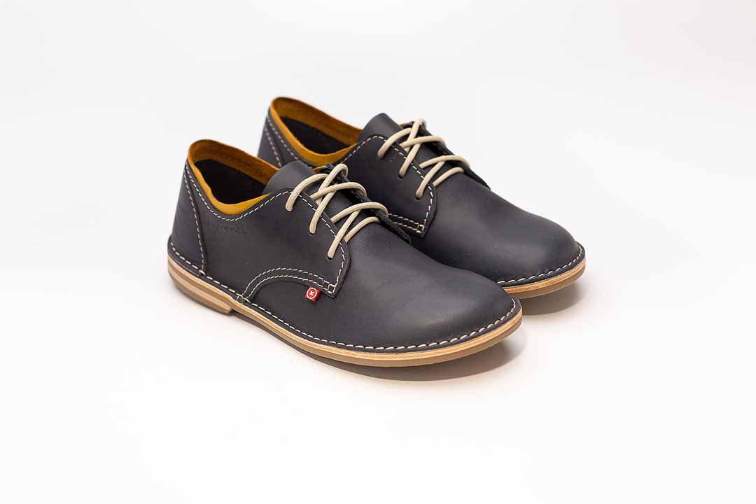 Azizi Indigo-Yellow - thin sole