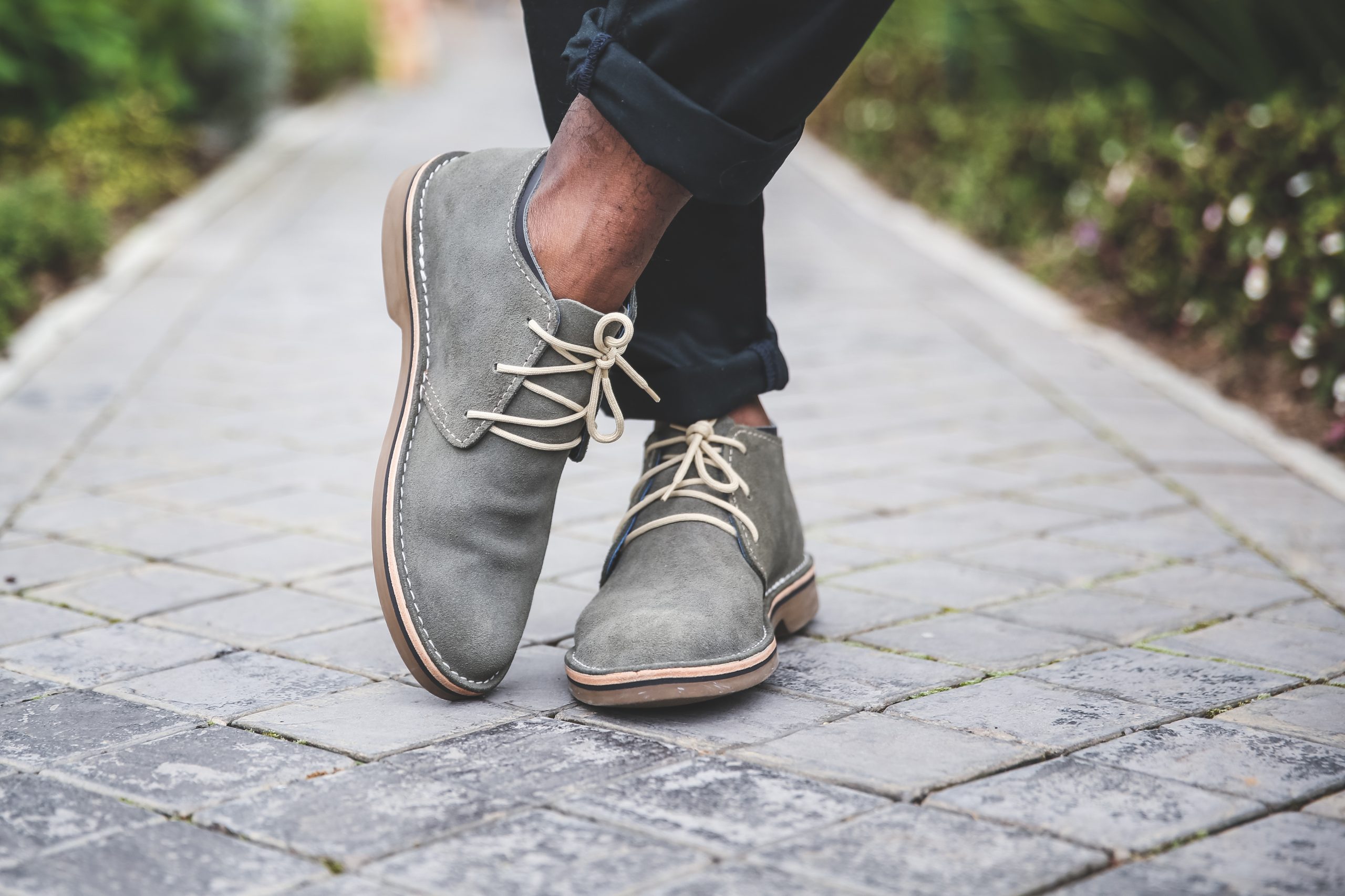 Zahara Charcoal Suede